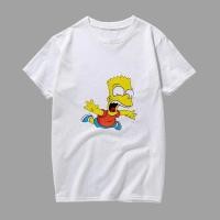 ราคา เสื้อยืด The Simpson ลายเท่ห์ๆ กวนๆ น่ารักๆ เสื้อยิดลายการ์ตูน The Simpson Simpson สีขาว (9468124499)