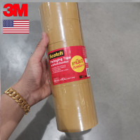 ราคา เทปกาวติดกล่องพัสดุเทปสีน้ำตาลเทปสีใสขนาด 48 mm 40 mบรรจุ 6 ม้วน 3M สก๊อตเทปติดลังCarton tape scotch tape brown tape scotch tape clear tapeMasking tape (8088934255)