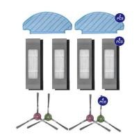 ราคา Ecovacs T9 T8 T8 Aivi T9 Aivi N8 Pro อุปกรณ์เสริมของกรองด้านข้างแปรงหลักแปรงซับผ้าสำหรับ Ecovacs Deebot ชิ้นส่วน (16352369306)