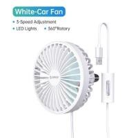 ราคา ORICO รถระบายอากาศพัดลม USB ฤดูร้อนระบายความร้อนมินิ USB พัดลมหมุน360องศาปรับมุม3ความเร็วลมแรงระบายความร้อนสำหรับรถ (21664863368)