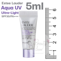 ราคา กันแดดเอสเต สูตรใหม่ บางเบา สบายผิว Estee Perfectionist Pro Mult Defense Aqua UV Ultra Light 5ml (20367755667)