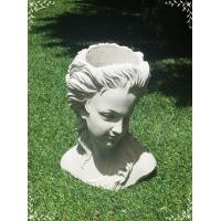 ราคา กระถางต้นไม้ ปูนปั้น 2 in 1 ใช้ปลูกต้นไม้ หรือใช้เป็นตุ๊กตาประดับตกแต่งมุมต่างๆ ของบ้าน หรือสวน (4593340345)