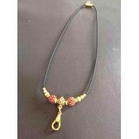 ราคา สร้อยคอเชือกร่มนอกทองเลเซอร์ (514444132)