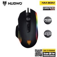 ราคา เมาส์มาโคร NUBWO OBERON GAMING MOUSE รุ่น NM 90M (16932521707)