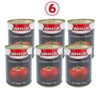 ราคา ไมก้า ซอสมะเขือเทศเข้มข้น 170 ก x 6 จัดส่งที่รวดเร็ว Mica Tomato Paste (21426682771)
