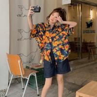 ราคา OUDAIXIU เสื้อฮาวาย เสื้อลายดอกไม้ เสื้อฮาวายหญิง ชุดสงกรานต์ เสื้อผู้หญิง เสื้อครอปหญิง เสื้อ ชีฟอง ออกงาน สวย ๆ เสื้อยืดแขนยาวผู้หญิง เสื้อฮาวายหญิง เสื้อ เสื้อแขนยาว เสื้อผู้หญิง เสื้อแฟชั่นผญ ชิค 