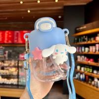 ราคา Jnan ซานริโอ ซีรีส์ Sanrio 820มล ขวดน้ำกระบอกน้ำมีหลอดแบบพกพาถ้วยน้ำเด็กพร้อมสายรัด Cinnamoroll Kuromi Melody (19087602956)