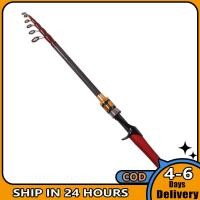 ราคา คันเบ็ดตกปลาแบบยืดหดได้ก้านหมุนอุปกรณ์เบ็ดตกปลาคาร์บอนคันเบ็ดตกปลาเบ็ดตกปลาคันเบ็ดแบบพกพาสั้นขนาดเล็กน้ำหนักเบาพับเก็บได้สำหรับเดินทางตั้งแคมป์5 9 6 9 7 9 8 9ft (21245255964)