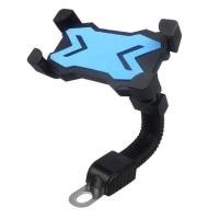 ราคา Motorcycle Phone Holder Rearview Mirror Mount Clip Bracket for 4 7 inches Mobile Phone Universal Motorcycle Bracket Holder (19871654241)