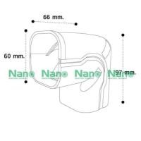 ราคา รางแอร์ NANO อุปกรณ์รางแอร์ ฝาครอบราง ข้องอโค้ง ข้องอมุม รางพลาสติก ข้องอ มุม NANO 90 องศา 24 ชิ้น กล่อง AC65 ุ65 มิล AC75 ุ75 มิล (21474372018)