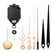 ราคา DIY Quartz Pendulum Clock Movement Mechanism Clock Kit with 2 Pairs Different Hands Wall Clock Repair Parts Replacement (21511590059)