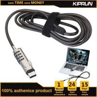 ราคา ล็อคสายแล็ปท็อป KIPRUNตัวล็อคประเภทลวดสลิงเพื่อความปลอดภัยคอมพิวเตอร์โลหะผสม4ดิจิตอลป้องกันโน้ตบุ๊ครหัสผ่านป้องกันการโจรกรรมความปลอดภัยสาย USB อเนกประสงค์ล็อคแล็ปท็อป (21413388374)