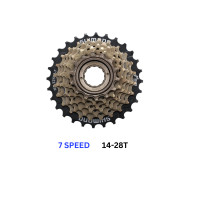 ราคา สเตอร์เกลียว เฟืองเกลียว จักรยาน Shimano Tourney 6 7 Speed ขนาด 14 28 และ 14 34 (19452233016)