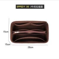 ราคา กระเป๋าผ้าสักหลาด สําหรับใส่จัดเก็บของ LV Speedy Nano16 25 30 (21133051176)