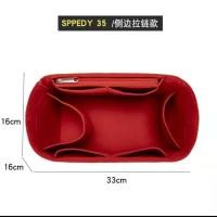 ราคา กระเป๋าผ้าสักหลาด สําหรับใส่จัดเก็บของ LV Speedy Nano16 25 30 (21133051178)
