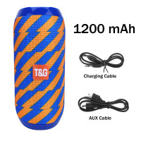 ราคา T G TG117ลำโพง บลูทูธ ลำโพงบลูทูธผ้ากีฬากลางแจ้งเสียง USB ลำโพง สร้างสรรค์ซับวูฟเฟอร์ขนาดเล็กแบบพกพาลำโพงของขวัญ (21514135542)
