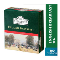 ราคา Ahmad Tea English Breakfast 100 Teabags Halal Certified (18809794749)