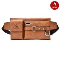 ราคา กระเป๋าคาดอก คาดเอว หนัง PU แฟชั่นผู้ชาย คุณภาพอย่างดี รุ่น 124 (21444788938)