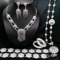 ราคา March Jewelry ชุดเครื่องประดับไทย สร้อยคอ ต่างหูคลิป เข็มขัดหัวเข็มขัด สร้อยสังวาลย์ (20055848983)