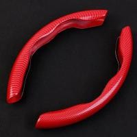 ราคา Honda Mugen ฝาครอบพวงมาลัยพวงมาลัยรถยนต์คาร์บอนไฟเบอร์เคสกันลื่นพวงมาลัยสำหรับ Honda Brio ซิตี้ซีวิค CRV HRV BRV Accord Mobilio WRV Odyssey Freed Jazz (20343572658)