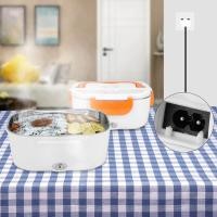 ราคา COD แบบพกพา Heating Bento Box 12V รถใช้ไฟฟ้าอุ่นอาหารกลางวันกล่องข้าวกล่องอาหารเก็บความร้อนกล่องใส่อาหารอุ่น (2149638363)