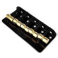 ราคา WBBC5 Bass Guitar Bridge Wilkinson Brass Saddles In Chrome Black Or Gold (16347486201)