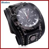 ราคา Bluelans นาฬิกาข้อมือสำหรับผู้ชายหน้าปัดกลมเที่ยงตรงย้อนยุคปรับได้ของขวัญวันเกิดสุดเท่แฮนด์เมดอเนกประสงค์เย็บนาฬิกาสายหนังควอตซ์เทียมสำหรับทุกวัน (19998127144)