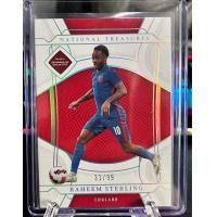 ราคา การ์ดฟุตบอล 2022 Panini National Treasures Road To Qatar Raheem Sterling 99 (18608970257)