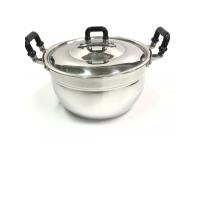 ราคา หม้อข้าว หม้ออลูมิเนียม หม้อ 2หู ตราจระเข้ เบอร์เล็ก ขนาด 16 18 20 22 24 26 ซม (1100848304)