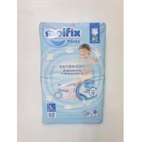 ราคา โมลฟิกซ์ แพมเพิสเด็กแบบกางเกง Molfix Extradry ห่อใหญ่ (18613644053)