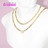 ราคา สร้อยสแตนเลสแท้ สีทอง เลือกความยาวได้ ลายแบนอิตาลี3 1 ไม่ลอกไม่ดำ สร้อยCJ (16738763275)