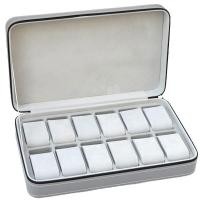 ราคา กล่องใส่นาฬิกาแบบมีซิป6 10 12ช่องสำหรับจัดระเบียบกระเป๋าเดินทางแบบพกพามีซิปกล่องใส่นาฬิกาอเนกประสงค์สำหรับผู้ชายและผู้หญิง (21528948336)
