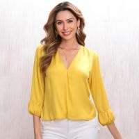 ราคา Closet Crush เสื้อเบลาส์แขนยาวปลายพอง สีเหลือง (21595591742)