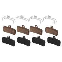 ราคา 4 Pairs Mountain Bike Disc Brake Pads for Shimano Saint M810 M820 ZEE M640 H01 Semi Metallic MTB Hydraulic Brake Pad (19418734336)