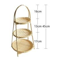 ราคา ไม้ไผ่ยืนขนมเค้กแต่งงานยืนจานคุกกี้ซูชิโต๊ะขนมขนมขนมถาดขนมปังตะกร้า (21614763848)