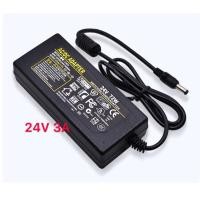 ราคา AC 100 240V to DC 24V 3Aแบตเต็ม 72W Power Adapter Port 5 5mm x 2 5mm (1415702483)