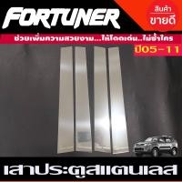 ราคา กันรอยท้าย ชายบันไดหลัง ตัวนอก สแตนเลส Fortuner 2005 2006 2007 2008 2009 2010 2011 2012 2013 2014 T (21540125502)