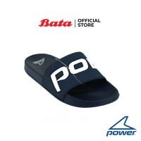 ราคา Bata POWER MENS SLIPPER รองเท้าแตะแฟชั่นชาย สีน้ำเงิน รหัส 8619926 Mensandal SUMMER (8026142727)