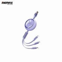 ราคา Remax Cable 3in1 RC C029 สายชาร์จแบบ 3 in 1 (20886221891)