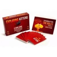 ราคา The Board Game บอร์ดเกมส์ เกมส์กระดาน Exploding KITTENS แมวระเบิด แมวแดง เกมส์กระดาน (1012636621)