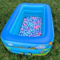 ราคา สระน้ำเป่าลม PVC 120cm x85cm x35cm Swimming Pool สระว่ายน้ำ สระน้ำเป่าลมขนา มีหลายขนาดให้เลือก (21458365805)