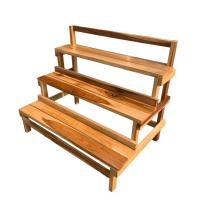 ราคา พร้อมส่ง ชั้นวางโมเดล 3 ชั้น 2ชั้น ชั้นวางไม้สัก ชั้นวางเอนกประสงค์ (21401107989)