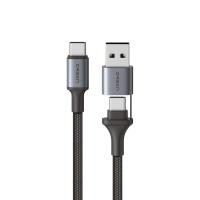 ราคา Orsen by Eloop S8 สายชาร์จเร็ว 2 in 1 PD 100W 5A USB Type C to C ยาว 1 5 เมตร ชาร์จโน๊ตบุ๊ค ของแท้ (21552533652)