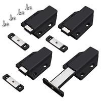 ราคา Push Latch Heavy Duty 4 Pack Push to Open Cabinet Hardware Magnetic Contact Latches for Large Door Push (19247249531)