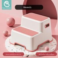ราคา Cozy Corners บันไดชักโครก เก้าอี้นั่งยอง สำหรับเด็ก ปีนล้างมือ มีที่จับ กันลื่น ไร้คม ขั้นบันได แบบสองขั้น (21682032852)