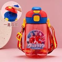 ราคา กระติกน้ำเด็ก ขวดน้ำเด็ก ขวดน้ำสะพายข้าง แก้วน้ำเด็ก กระติกน้ำลายการ์ตูน พร้อมหลอด 550ml (18587538688)