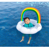 ราคา ส่งเร็วพิเศษ Y41 ห่วงยางเด็กน่ารัก Baby Inflatable Swan ห่วงยางสอดขา ห่วงยางสวมขาเด็ก Rainbow รูปปู สับปะรด ฟลามิงโก้ ยูนิคอน (1687112785)