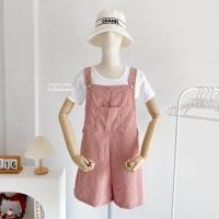 ราคา จับคู่เซต2ชิ้น เอี๊ยมกางเกง เสื้อยืดครอป เอี๊ยมลูกฟูก พร้อมส่งครบสีค่ะ (21412900152)