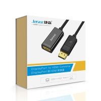ราคา Jasoz สายเคเบิลแปลง DP เป็น HDMI Adapter DisplayPort DP to HDMI Converter 4K 2K Adapter 1080P For PC TV Laptop (21486852643)