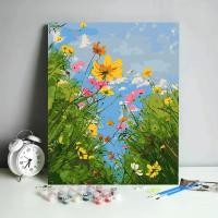 ราคา Nanafine Thai Shipping 30 40 ซม DIY ภาพวาดสีน้ำมันดิจิตอลมือวาดภูมิทัศน์ภาพวาดพระอาทิตย์ตกดอกกุหลาบภาพวาดตกแต่ง (21378616457)